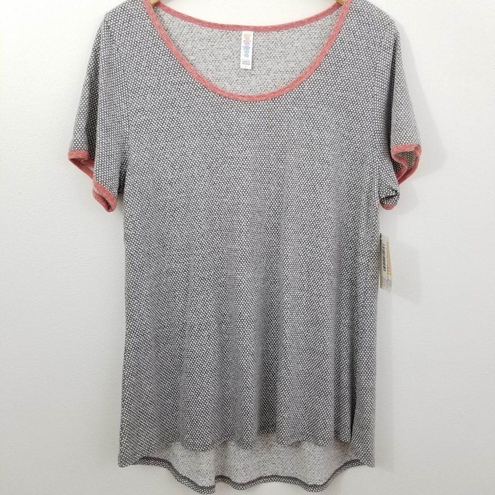 LuLaRoe Classic Short Sleeve Top Size L